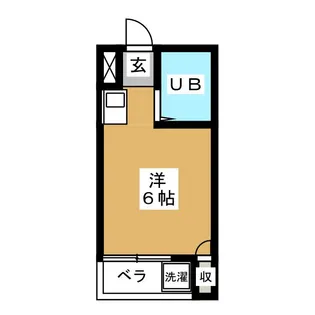 日興パレセゾン田園調布【4階】の間取り