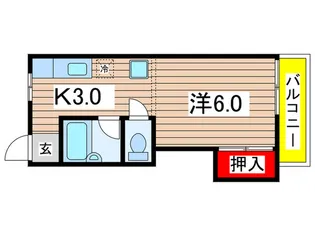 メゾン・ド・エンザンE棟【3階】の間取り