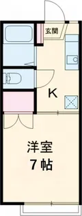 ミドリハイツ【2階】の間取り