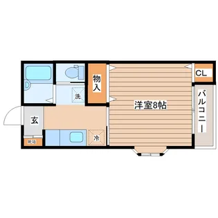 ラフィオーレ【1階】の間取り