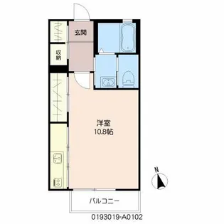 ディアスYN【1階】の間取り