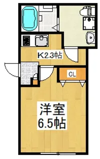 Lavie Akitsu【3階】の間取り