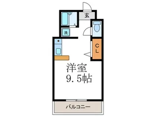 CASA SEVEN【6階】の間取り