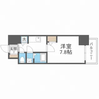 メインステージ大阪NORTHGATEI【10階】の間取り