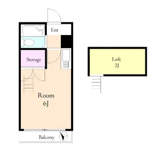 コーポラス成増【2階】の間取り