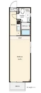 ソワイエ【5階】の間取り