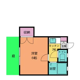 グリーンヒルズ【1階】の間取り