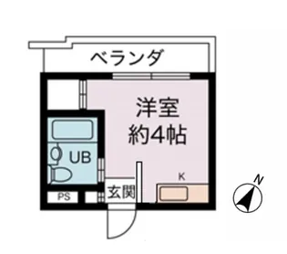 PLENDY清瀬【2階】の間取り