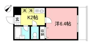 コンフォート・キタミ【5階】の間取り