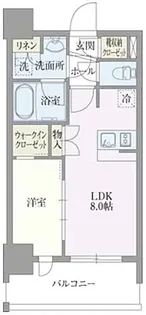ライトテラス浅草【4階】の間取り
