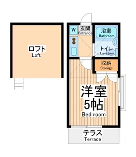 サンパレス相南【1階】の間取り