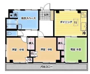 ファミール【3階】の間取り