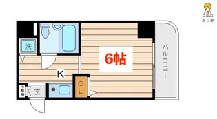 ロワレール横浜西壱番館【5階】の間取り