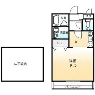 エスペランサ【1階】の間取り
