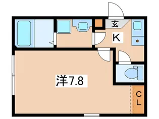 仮)大岡一丁目集合住宅B棟【3階】の間取り