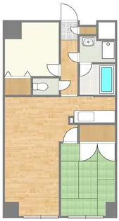 サンライト西橋本【1階】の間取り