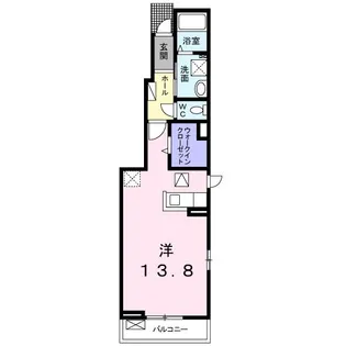 マローネ 参号館【1階】の間取り