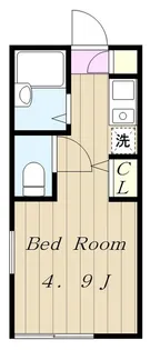 リヴィエールランド オランジュ【1階】の間取り