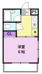 ピュア松本【3階】の間取り
