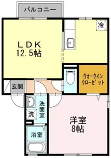 Stream Village C棟【2階】の間取り