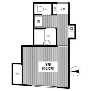ニューセンチュリー木下【2階】の間取り