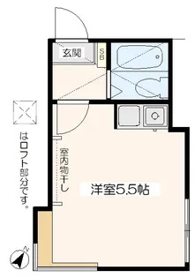 ルーブル弐番館【2階】の間取り