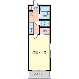 エクレージュ【3階】の間取り