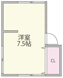 Blue Terrace【2階】の間取り