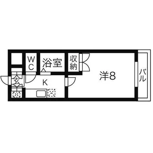 リエス小田原【2階】の間取り