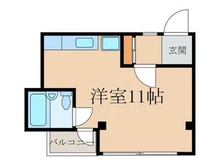 エクセル井上【3階】の間取り