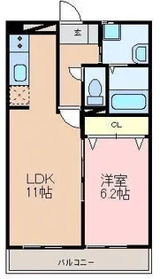 パンダビル【10階】の間取り