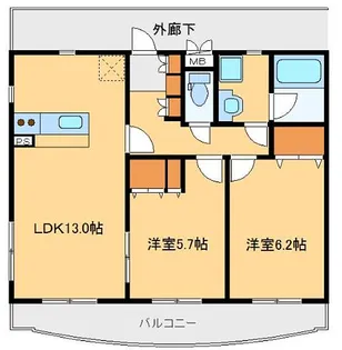 ウィルゴー【1階】の間取り