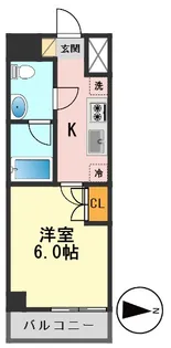 HYs新小岩【6階】の間取り