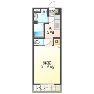 セントリバーヒルズひばりが丘【3階】の間取り