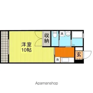 グランドソレール【1階】の間取り