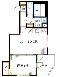 Cantabile中野【1階】の間取り