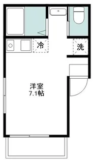 ベルコーポ【2階】の間取り