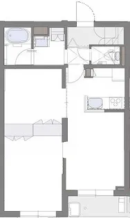 メソンマンダリーナ【3階】の間取り