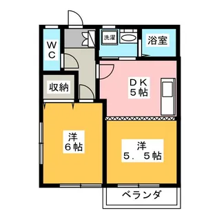 ガーデンヒルズ宮前【1階】の間取り
