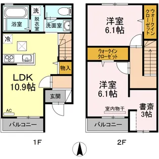 カサ ベルデの間取り