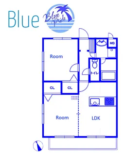 プレミアム戸塚【1階】の間取り