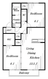 コモド【1階】の間取り
