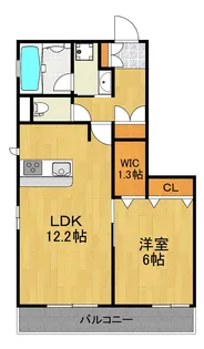 Feliz岸根公園【2階】の間取り