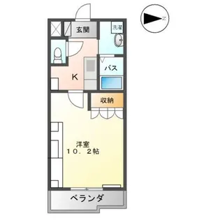 セピアローズII【1階】の間取り
