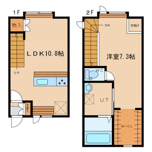 studio Aの間取り