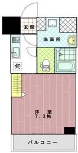 プラティーク東陽町【6階】の間取り