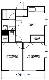 ジャコワ東日本橋マンション【9階】の間取り
