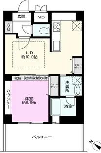 八潮PARK SQUARE【5階】の間取り