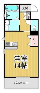 grande甲子園口【1階】の間取り