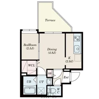 Earendel平岸【1階】の間取り